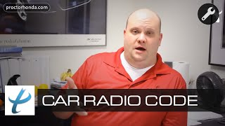 How To Fix Car Radio Code  Car Radio Repair  AntiTheft System [upl. by Kirsteni]