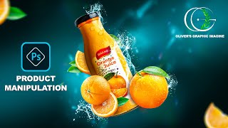 Product Manipulation Advertising Design in Photoshop CC  Olivers Graphic Imagine [upl. by Raynata]