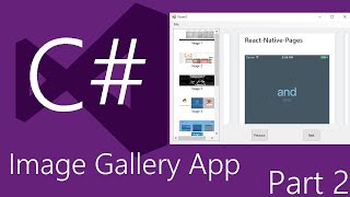 Windows Form C  Image Gallery Application  Part 2 [upl. by Daffodil585]