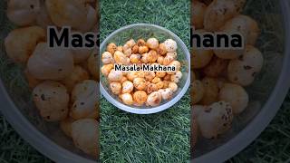 Masala Makhana Easy Recipe For Weightloss Kids Tiffin snack and Evening snacks [upl. by Enined]