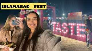 ISLAMABAD FEST ✨  Day 1 in Pakistan  Food Reviews ✨❤️ [upl. by Sirkin]