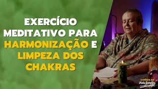 Exercício Meditativo para HARMONIZAÇÃO e LIMPEZA DOS CHAKRAS  Cortes de Halu [upl. by Hamlen171]