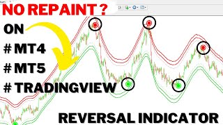 REVERSAL indicator on MT4  MT5  TRADINGVIEW 100 NO REPAINT SIGNALS [upl. by Skantze]