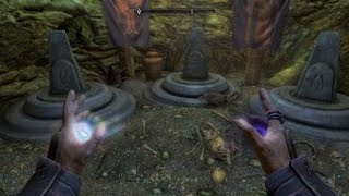 SKYRIM  ASHFALLS TEAR Entrance Pillar Puzzle Solution [upl. by Eenar]