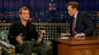 Conan OBrien Jude Law 102104 [upl. by Anaidirib]