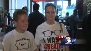 Brandon Burlsworth movie “Greater” premieres in Fayetteville [upl. by Roi323]