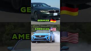 American vs German Cars supercars musclecars thestraightpipes [upl. by Rosaline]