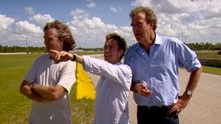 US Road Trip  Lap amp Braking challenge  Top Gear [upl. by Lesde]