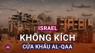 Israel lần thứ 2 không kích cửa khẩu AlQaa giữa Lebanon và Syria gây thiệt hại nặng nề  VTC Now [upl. by Clymer832]