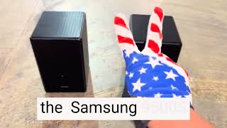 Honest Review SAMSUNG 9500S Rear Speaker Kit [upl. by Perceval]