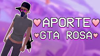 💜 SUPER APORTE 💜 GTA Rosa — Texturas armas calles colormod etc — GTA SA ONLINE  Neshy [upl. by Vetter]