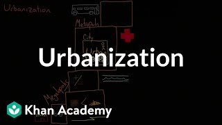 Urbanization  Society and Culture  MCAT  Khan Academy [upl. by Ruthie820]