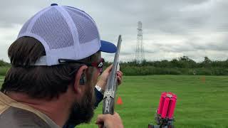 A big FITASC lesson with Ben Husthwaite clay pigeon shooting lessons [upl. by Hurwit]