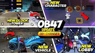 NEW KODA CHARACTER SKILL amp 8 CHARACTER ABILITY CHANGES IN OB47 UPDATE  GARENA FREE FIREFREE [upl. by Lilly]