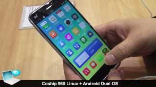 Coship 960 OS Linux Android Dual OS [upl. by Osnofedli]