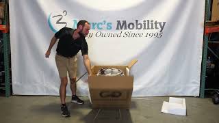 ComfyGO MS3000 Very Fast Portable Scooter  12 MPH  How to unbox and assemble [upl. by Assenahs912]