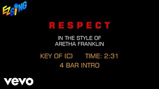 Aretha Franklin  Respect Karaoke [upl. by Chaille]