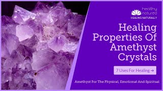 Amethyst Healing Properties  Why Every Home Needs Amethyst [upl. by Coltin990]