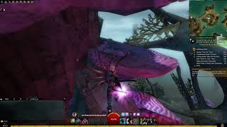 Guild Wars 2 Straits of Devastation  Sharks Teeth Archipelago Vista The Viziers Tower [upl. by Arrec]