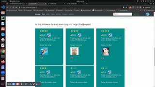 Harvard capstone project 2023  Review Web Application  Django Python JavaScript HTML CSS [upl. by Evadne]