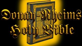 ♛DouayRheims Holy Bible  Genesis Part 2✠ [upl. by Jenette]