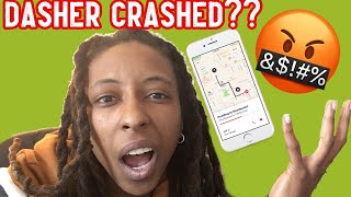 Door Dash  Dasher App CRASHED What To Do [upl. by Vastah]