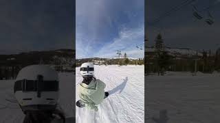 SNOW BOARDING snowboard insta360 [upl. by Xylina]