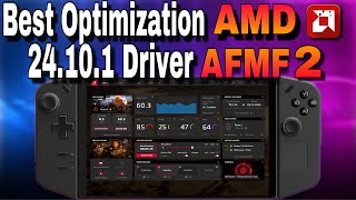 Maximize Gaming Performance AFMF 2 On 24101 Driver Lenovo Legion Go [upl. by Aiekam134]