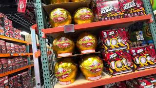 Red Apple Fireworks Store Walkthrough with Promo Sale Pricing [upl. by Silvestro450]