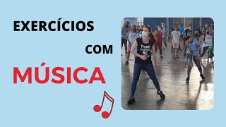 EXERCÍCIOS COM MÚSICA [upl. by Noeled]