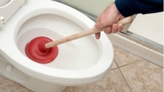 Home Remedies for Unclogging Toilets [upl. by Marmaduke]