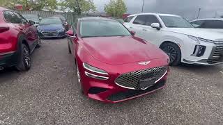 2023 Genesis G70 Select Walkaround  Finch Used Cars [upl. by Ilojne]