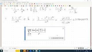 Convergencia de Series 4 4 2024 [upl. by Siram]