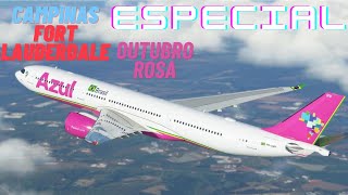 Especial Outubro Rosa  Headwind Airbus A330900  Campinas  Fort Lauderdale [upl. by Nicolis]