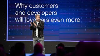 WeAreDevs Keynote Software defines the vehicle Why customers amp developers will love cars even more [upl. by Macey]