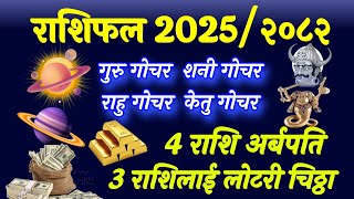 Guru gochar 20252082 Shani gochar 20252082 Rahul ketu gochar 20252082 Rashifal 20252082 earn [upl. by Byram]