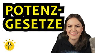 ALLE Potenzgesetze Beispiele – Potenzen Rechenregeln einfach erklärt [upl. by Elleret358]