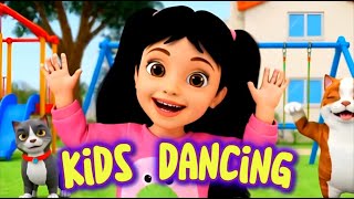 🎉 Fun Kids Dancing Cartoon  Dance Along with Your Favorite Characters RipaKidsShow [upl. by Erhart]