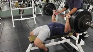 BeastBodybuilding BENCHPRESS Challenge for Chris Jones and Matt Ogus [upl. by Ahsaeit426]