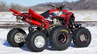 Testing the Maxxis 4Snow Tires in Both Directions [upl. by Ecertap791]