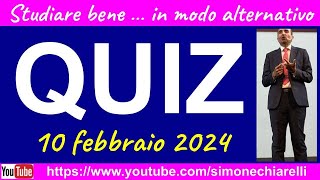 QUIZ commentati in diretta con Simone Chiarelli 1022024 [upl. by Andrew773]