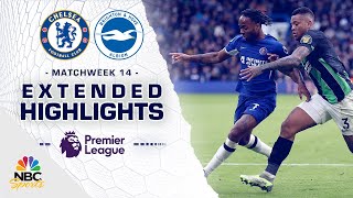 Chelsea v Brighton  PREMIER LEAGUE HIGHLIGHTS  1232023  NBC Sports [upl. by Aldous]