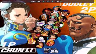 Street Fighter III 3rd Strike Fight for the Future  juno106 Vs Dottc   Play date 29 Sep 24 [upl. by Schnell512]