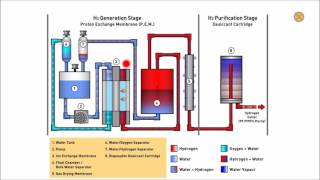 Parker Balston H2PEM  Hydrogen Generator for Gas Chromatography Animation [upl. by Harlie]