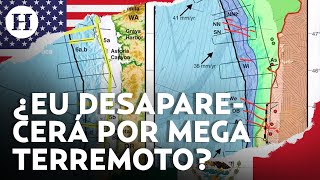 ¡Alerta máxima EU Estás son las posibles zonas afectadas por mega terremoto quotThe Big Onequot [upl. by Alledi]