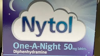 Nytol one a night Review [upl. by Eirehs337]