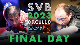 Finals 2023  Shane Van Boening v Denis Orcollo  race to 90 10 ball challenge [upl. by Sidnala]