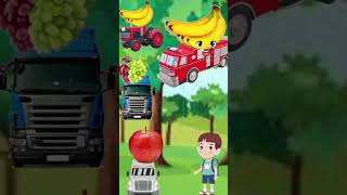 🍓🥰 tractor banana gadi Avatar hai Apple wala gadi funny cartoon video Apple wala gaditrendingshorts [upl. by Scevour]