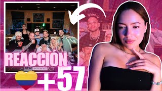 REACCIÓN  57 co  KAROL G FEID DFZM FT Ovy On The Drums Balvin Maluma Ryan  Blessd [upl. by Rhonda]