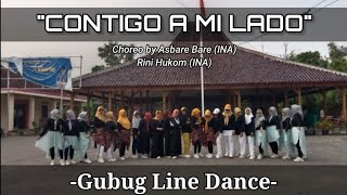 AR Bachata Line Dance I Improve I Asbare Base  INA  Rino Hukom  INA [upl. by Caprice420]